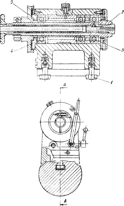 16Т02П і 16Т02А Передня бабка токарного верстата